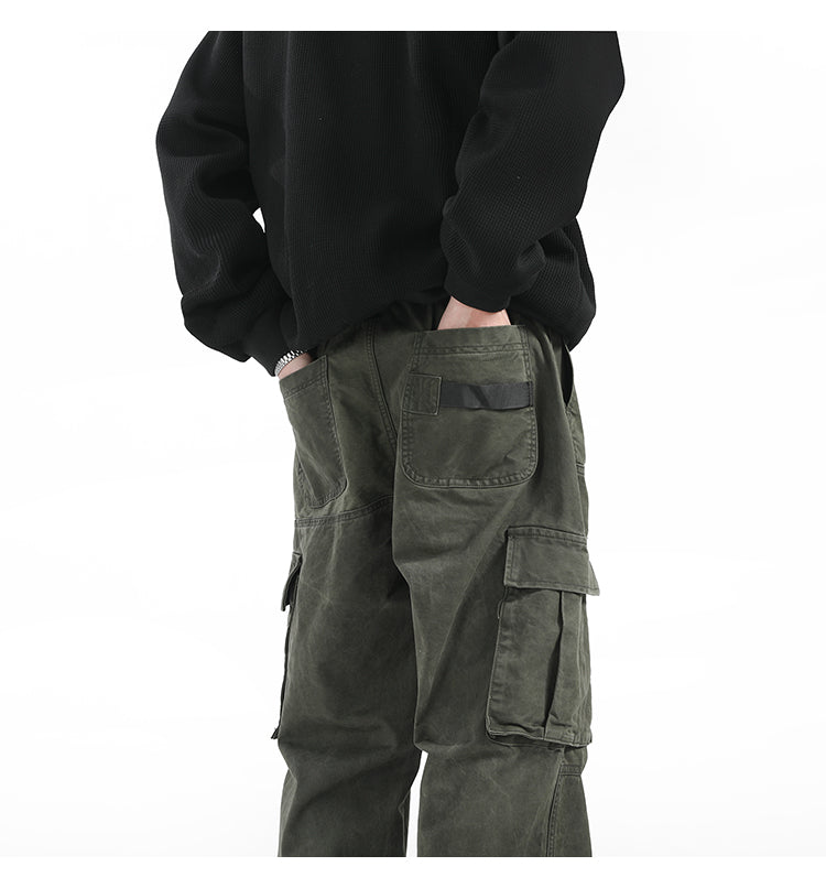 VINTAGE MULTI POCKET CARGO PANTS