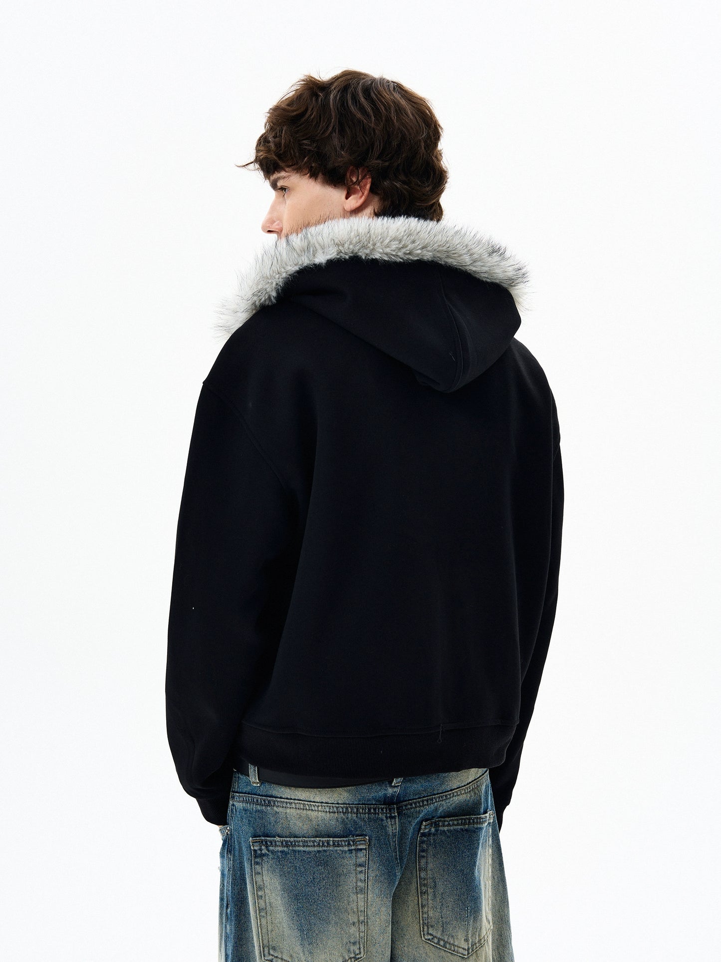 CLEANFIT FUR HOODED ZIP JACKET
