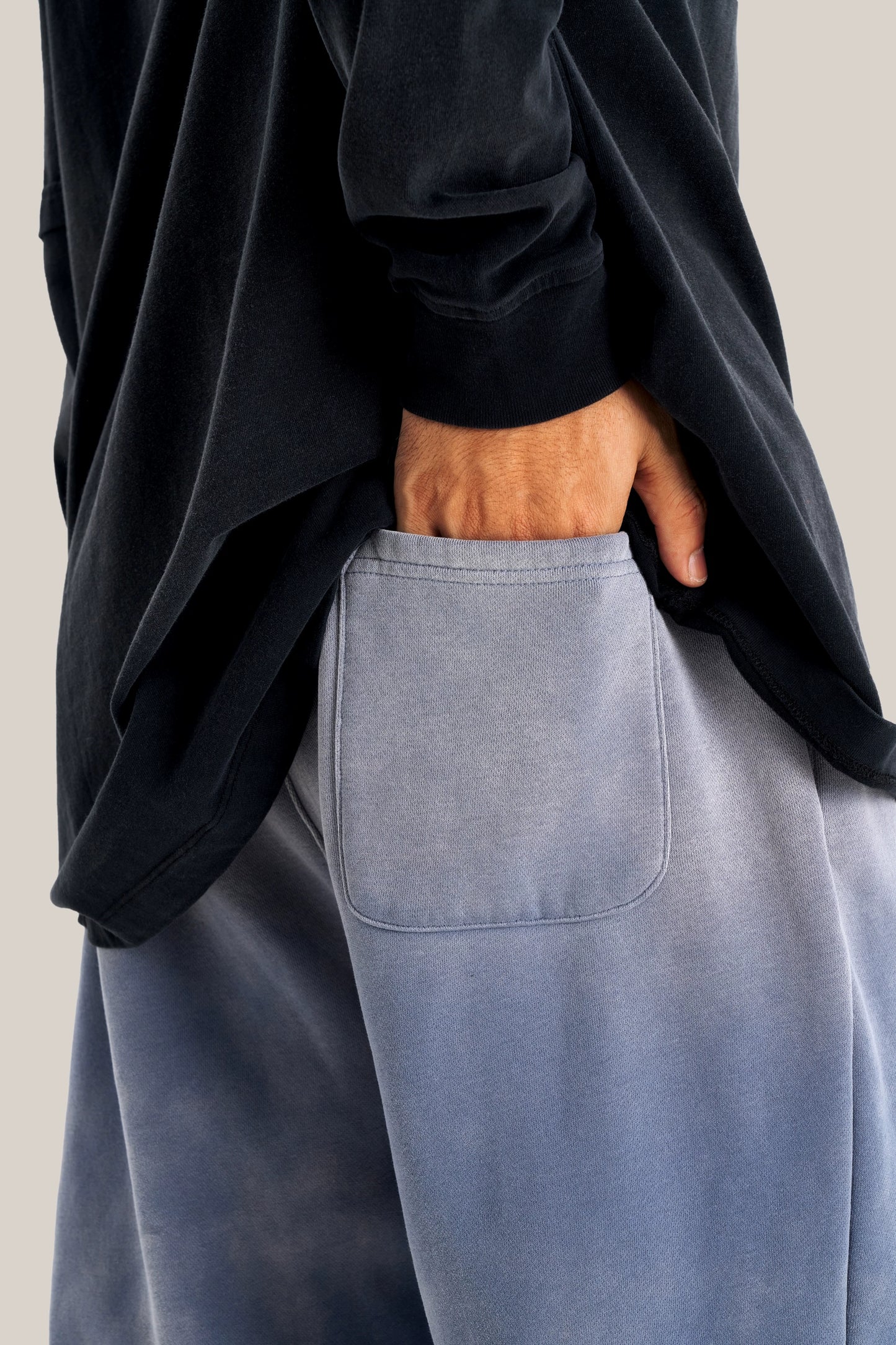 GRADIENT WASHED SWEAT PANTS