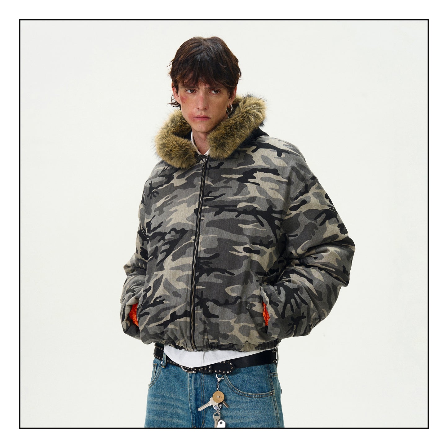 CARGO FUR JACKET