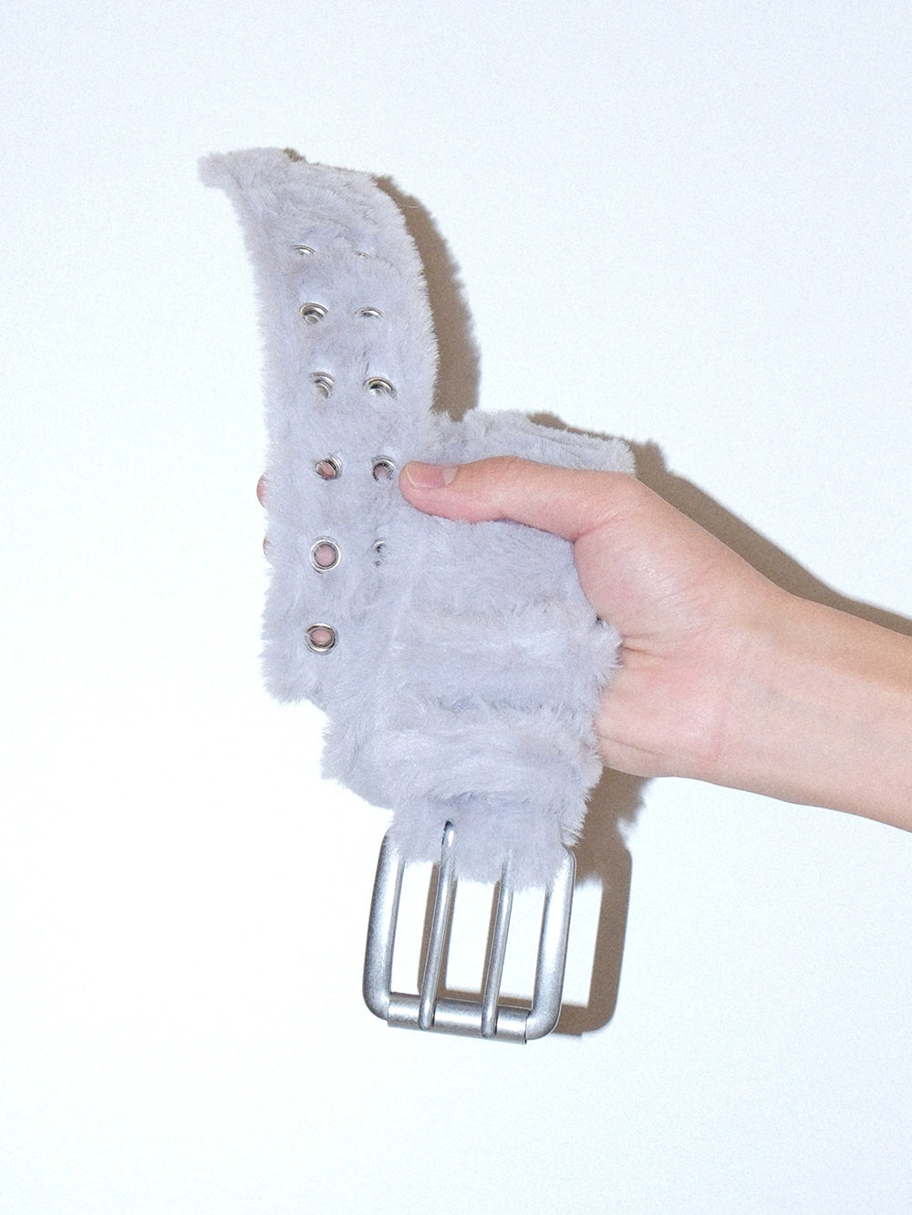 FUR GROMMET BELT