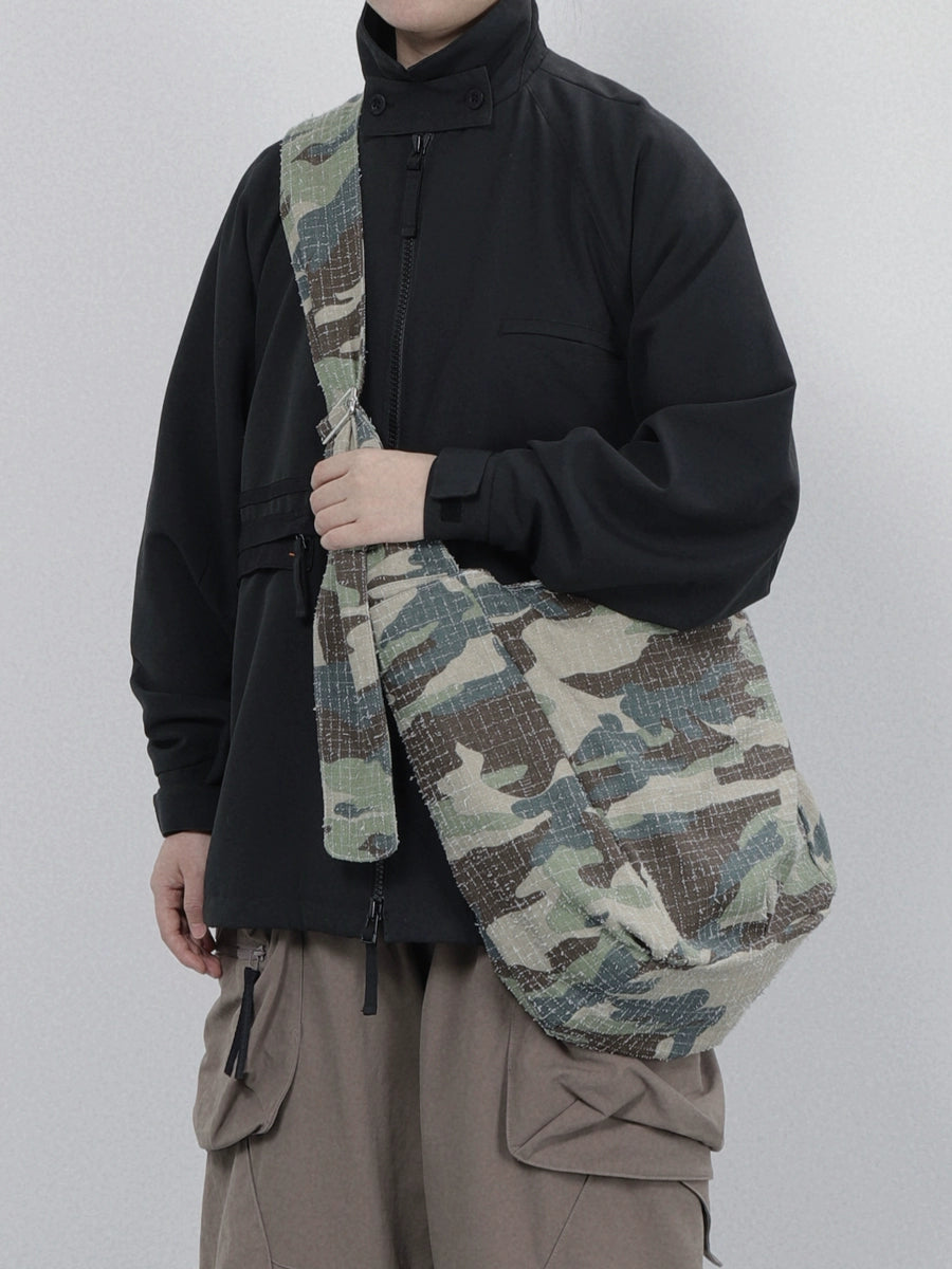 MILITARY CAMOUFLAGE CROSSBODY BAG