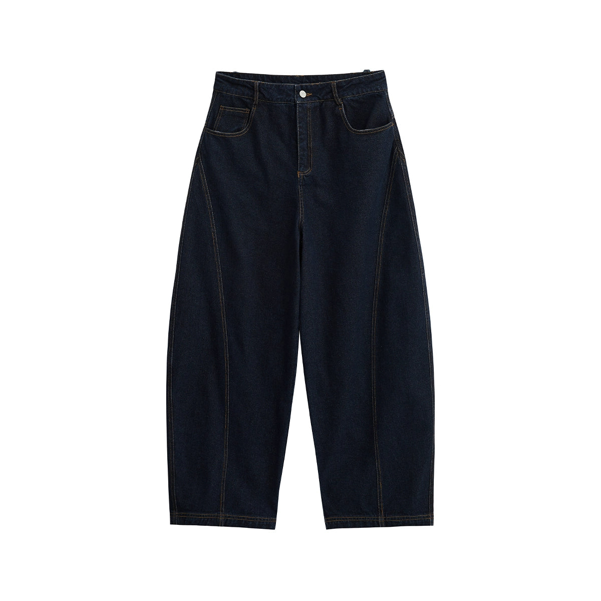 RETRO SCIMITAR BAGGY DENIM