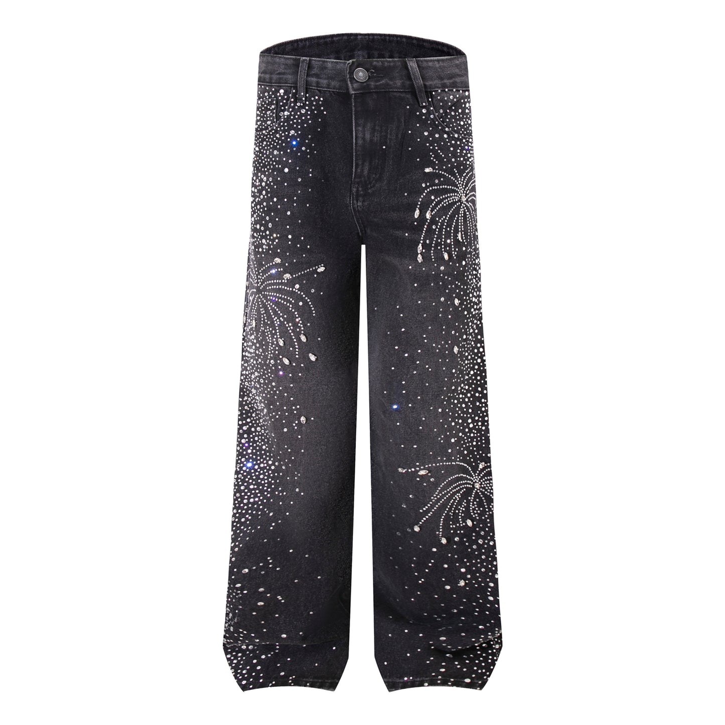 SPARKLERS RHINESTONE DENIM PANTS