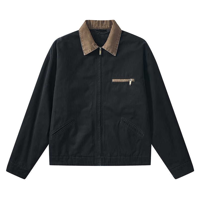 BICOLOR DETRIOIT JACKET