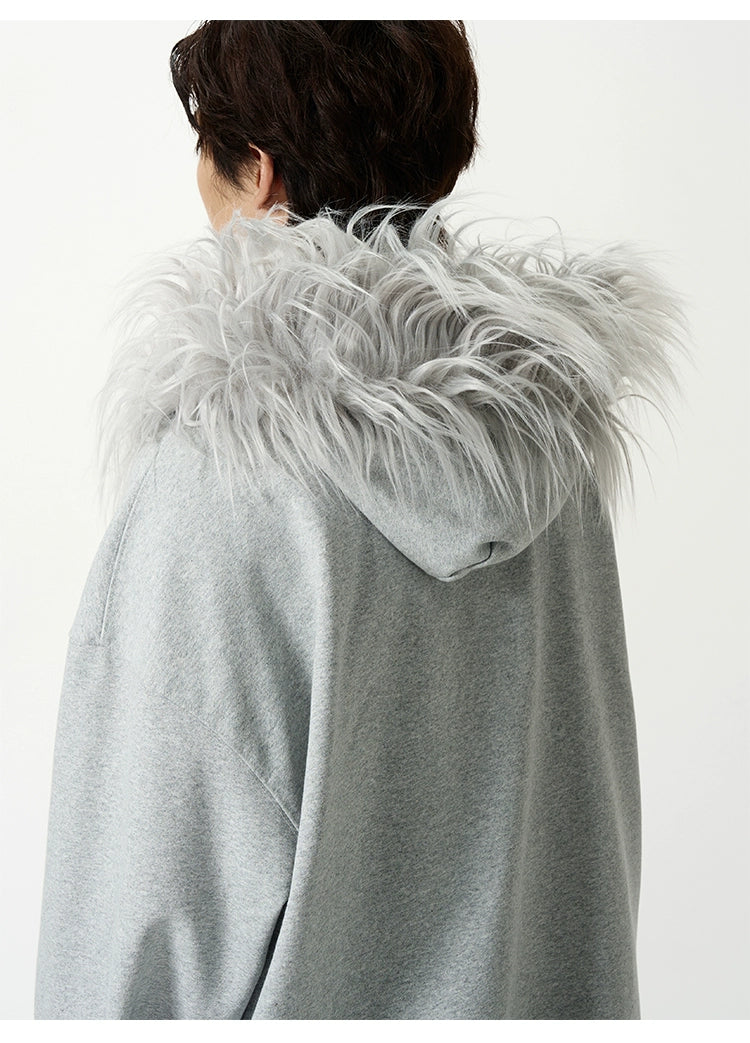 NORDIC FUR HOODIE