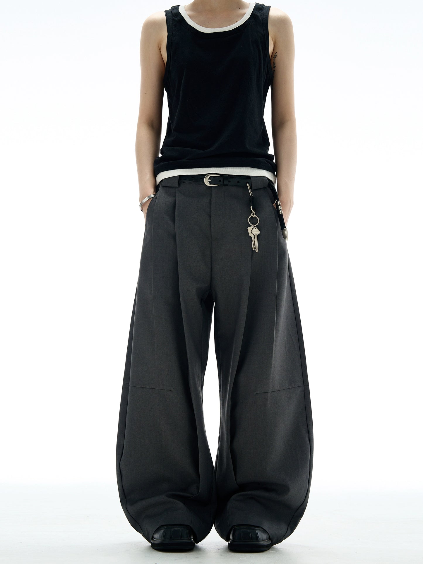 VINTAGE HIGH-END SCIMITAR CASUAL SLACKS