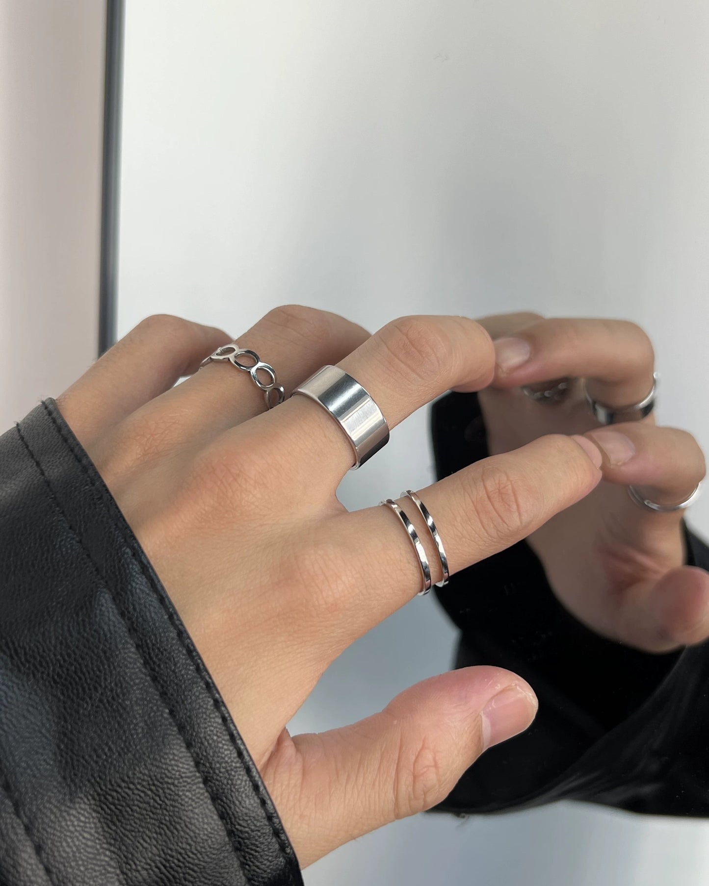 TRIO LINK RING SET