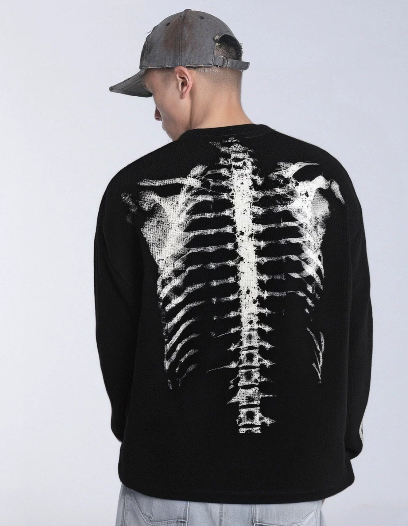 THERMAL BONE LONG T-SHIRT