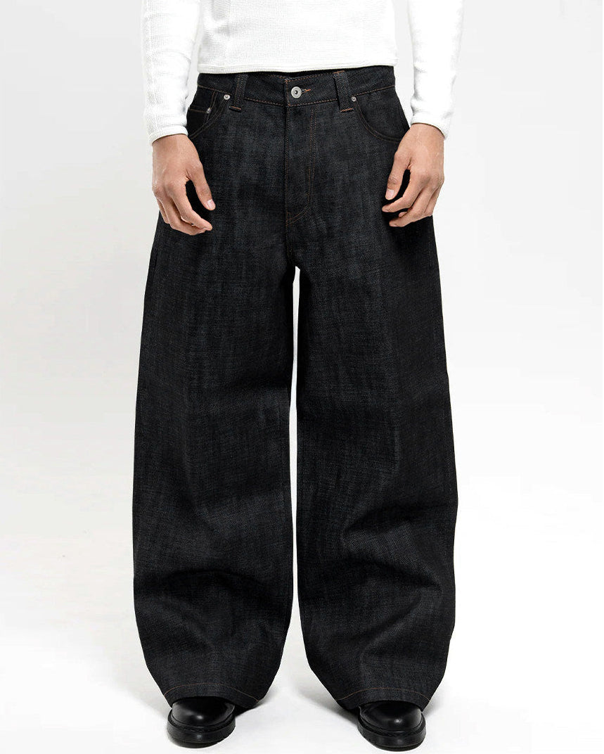 15oz HEAVY RAW BAGGY DENIM – GEEK