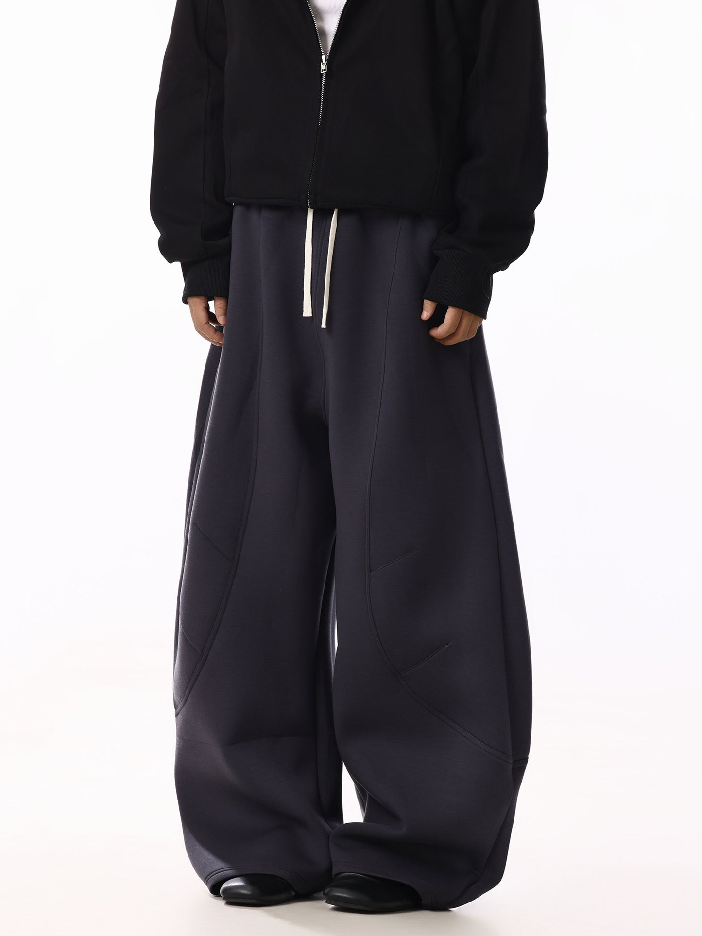 HEAVY WIDE SWEAT BAGGY PANTS