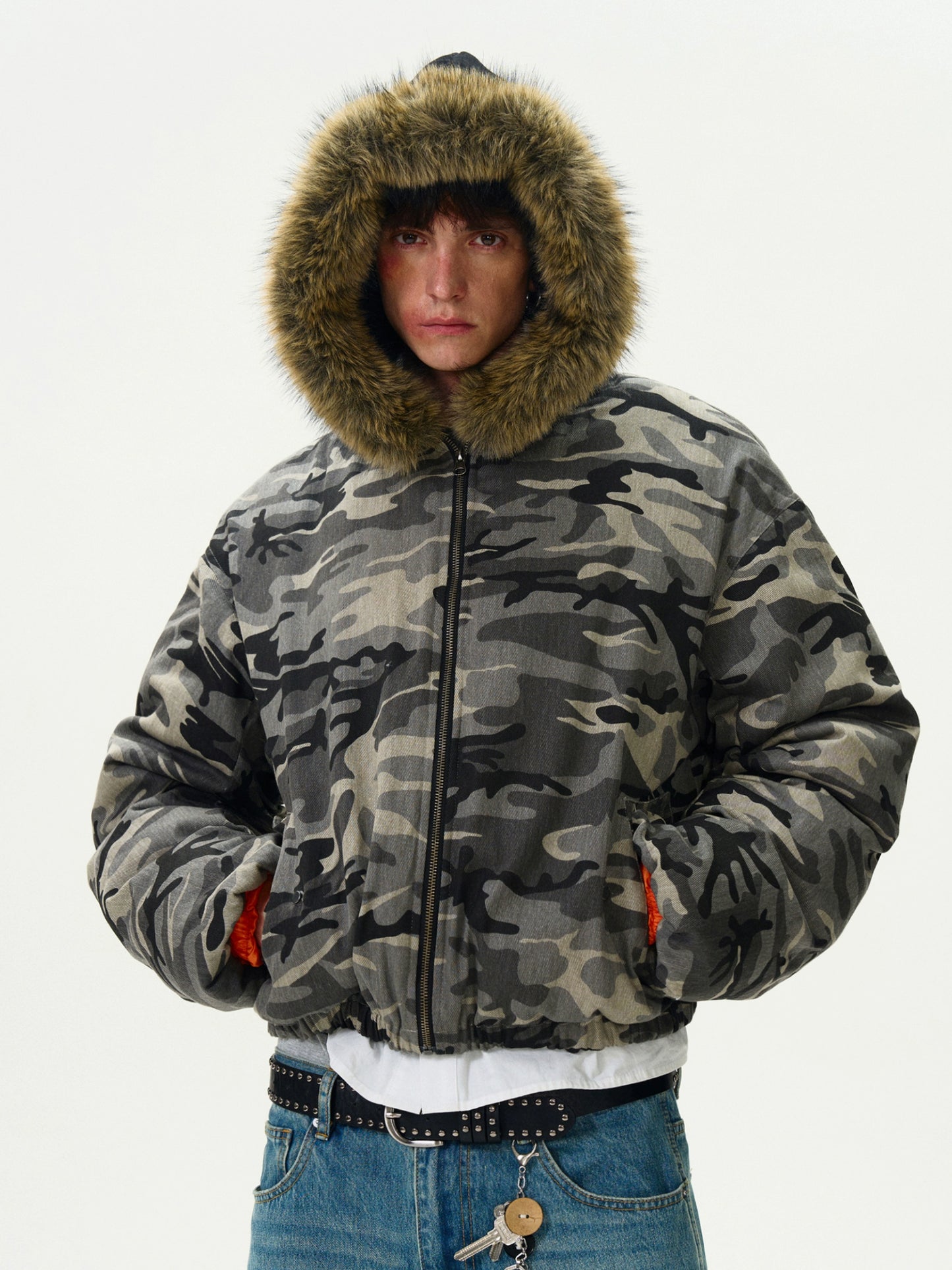CARGO FUR JACKET