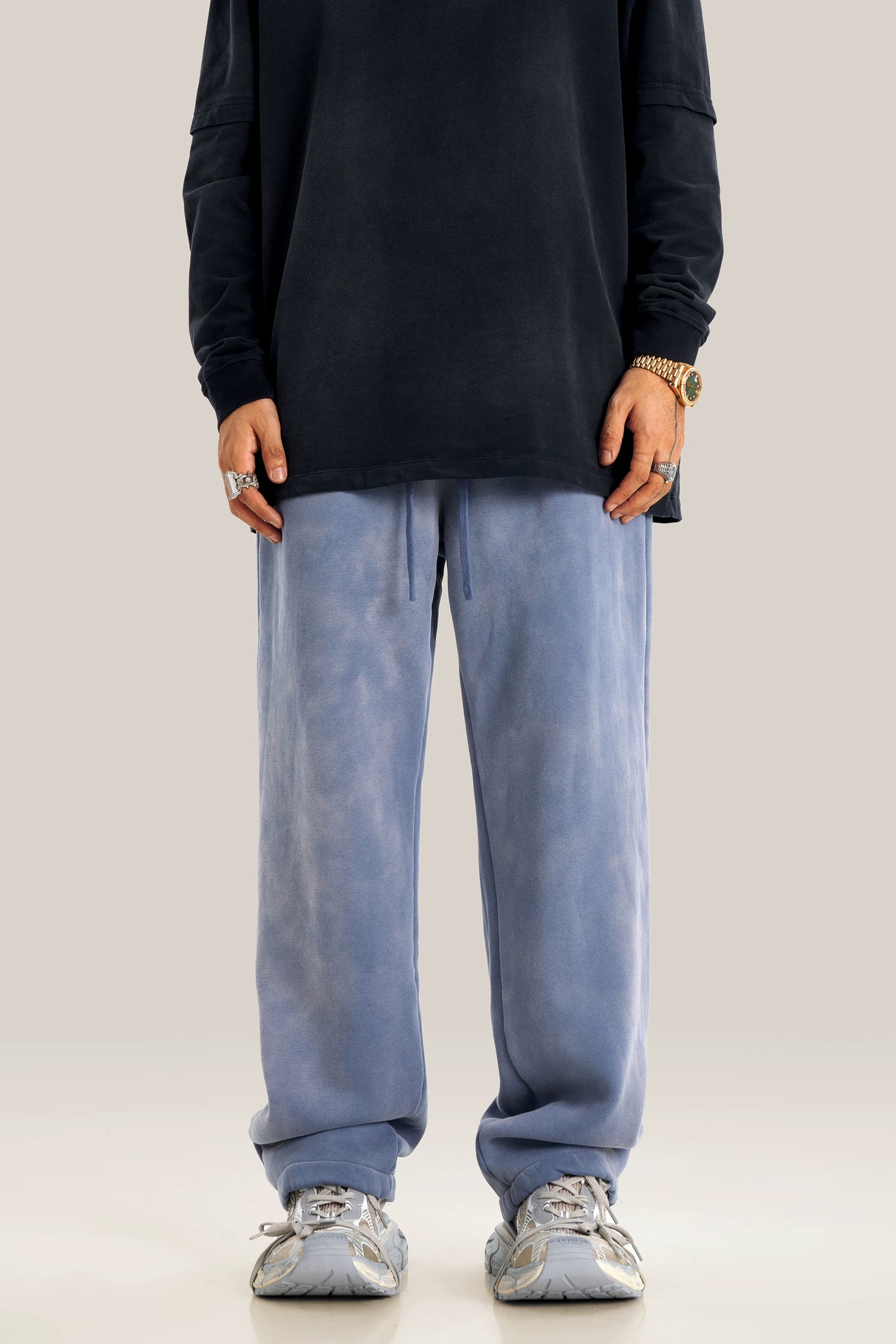 GRADIENT WASHED SWEAT PANTS