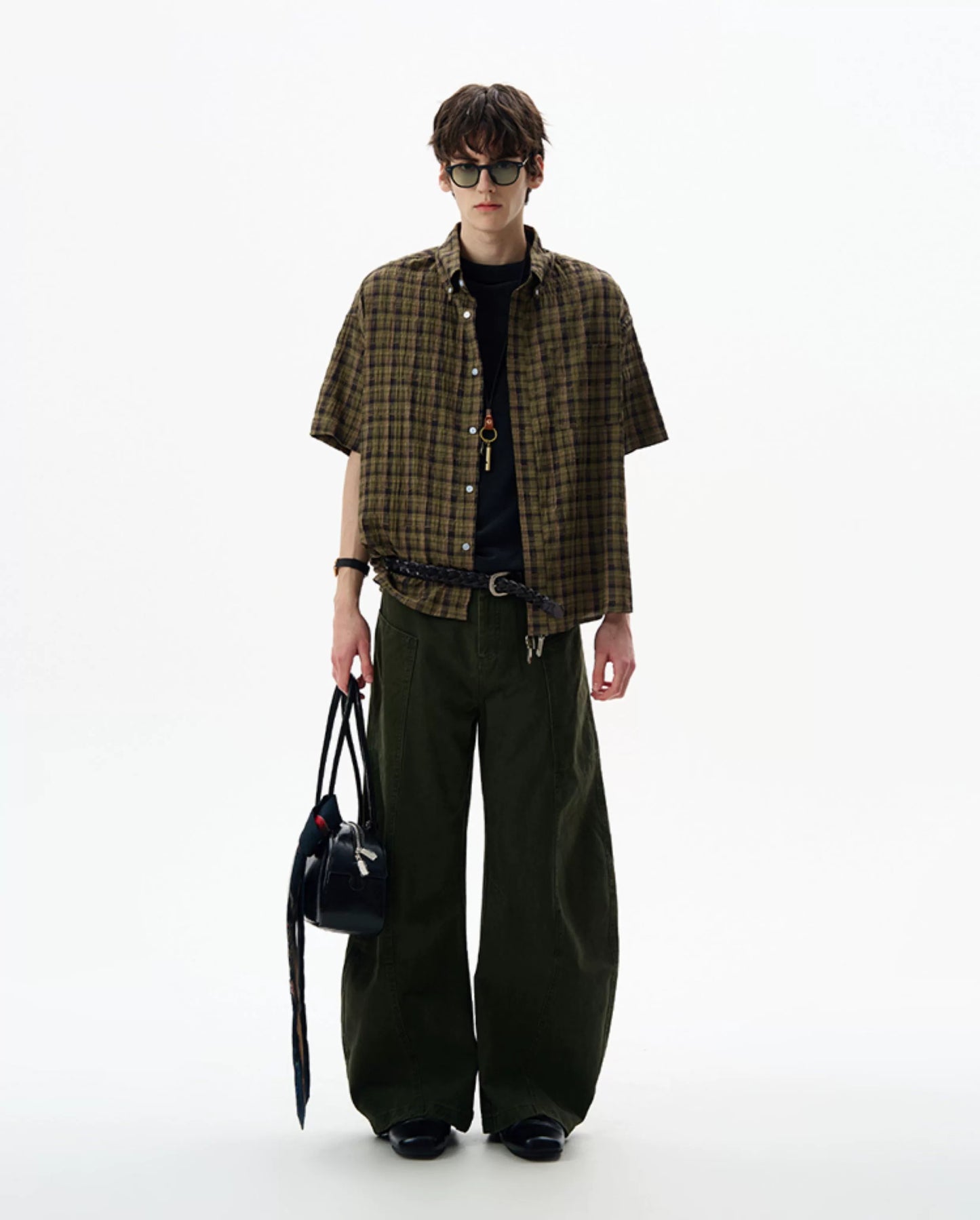 VINTAGE PLAID RELAXED SHIRT