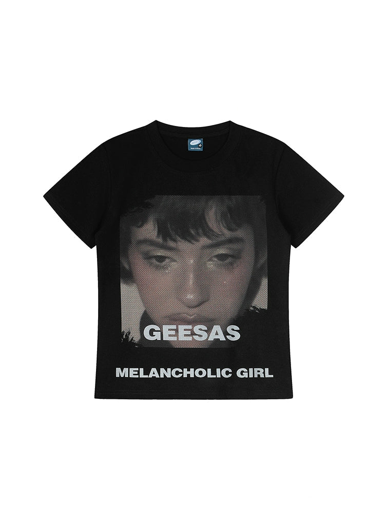 GEESAS CROPPED T-SHIRTS