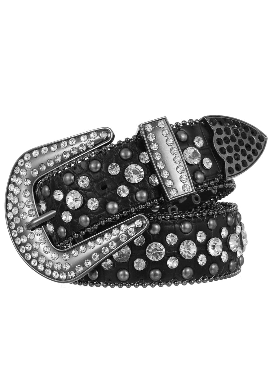 RHINESTONE ENCRUSTED BELT