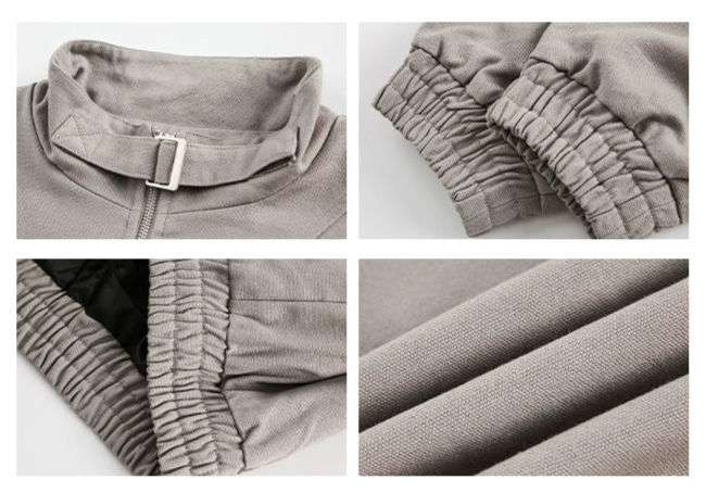 URBAN PANEL STRUCTURED ZIP JACKET
