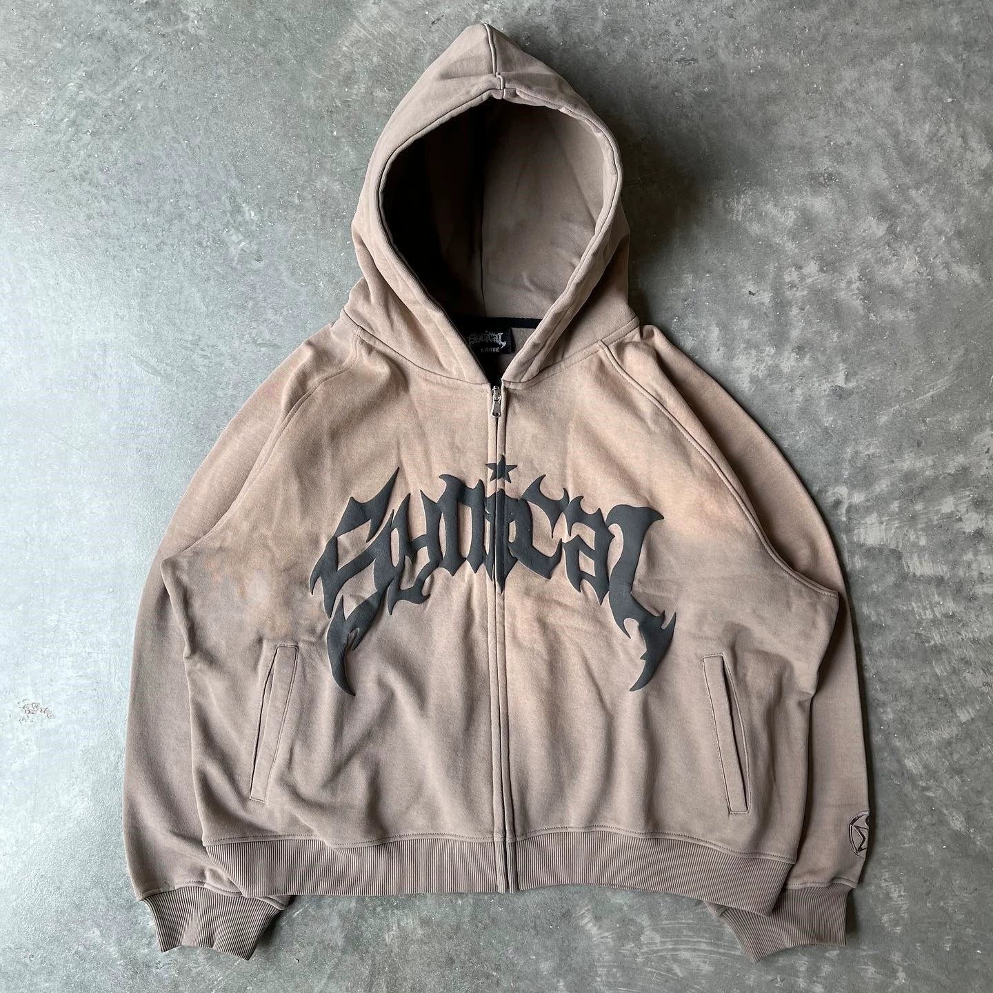 RADICAL GOTHIC ZIP HOODIE