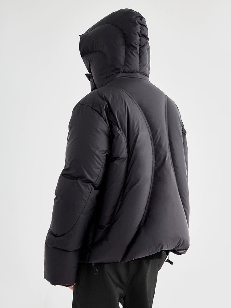 DECONSTRUCTED DETACHABLE PUFFER JACKET