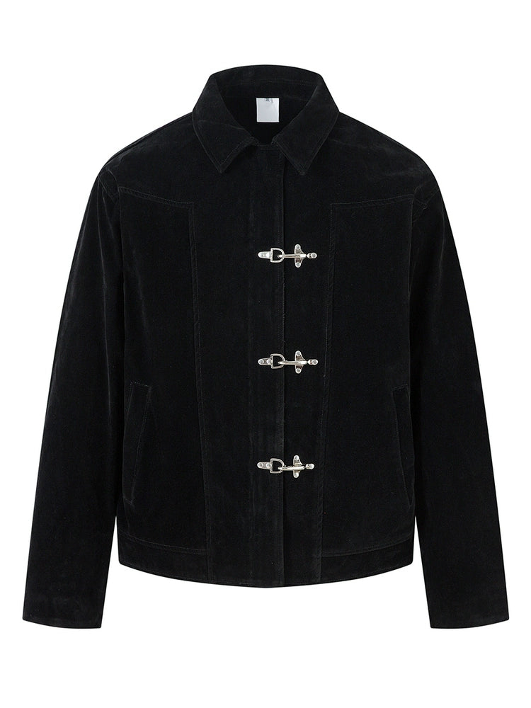 VINTAGE SUEDE FIREMAN JACKET