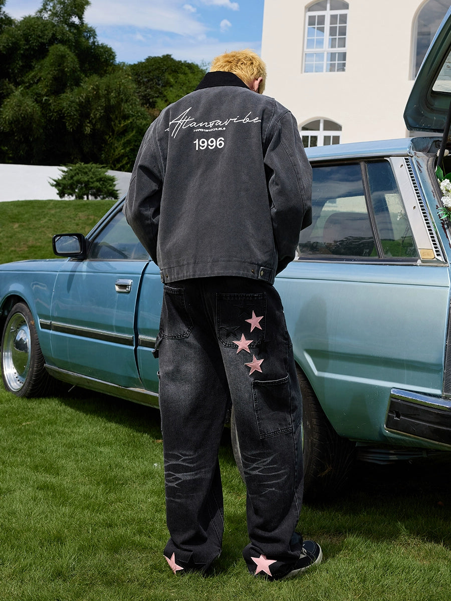 WASHED DETROIT JACKET