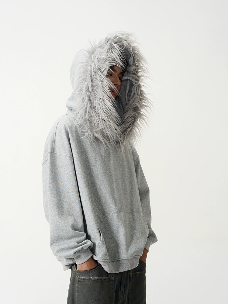 NORDIC FUR HOODIE