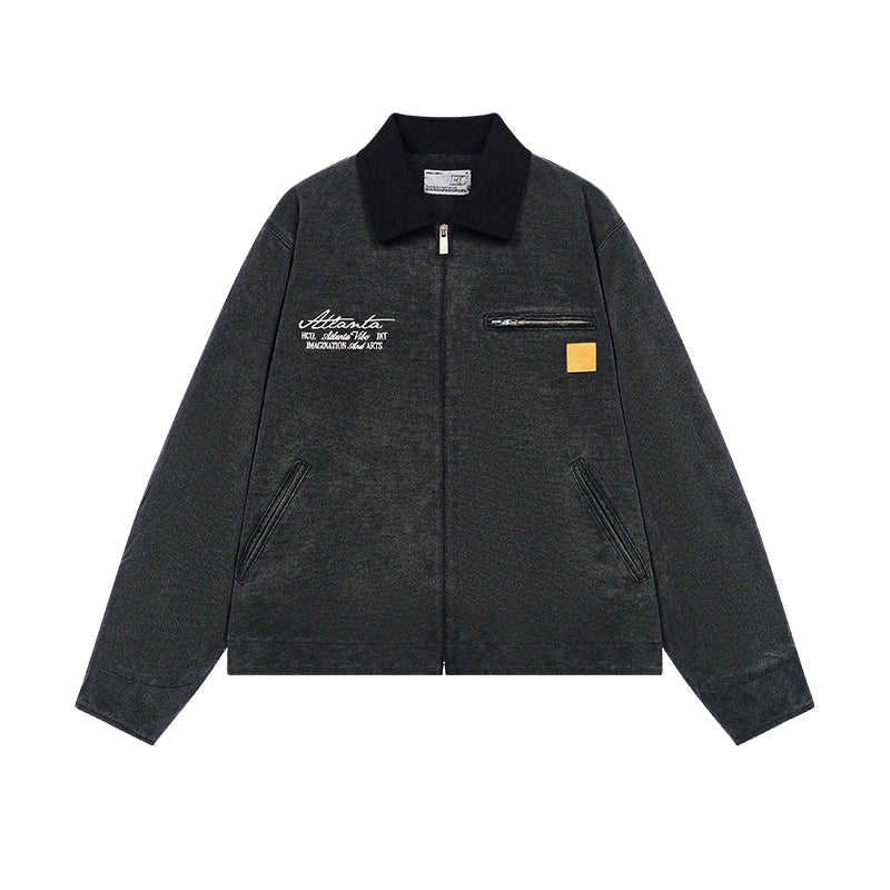 WASHED DETROIT JACKET