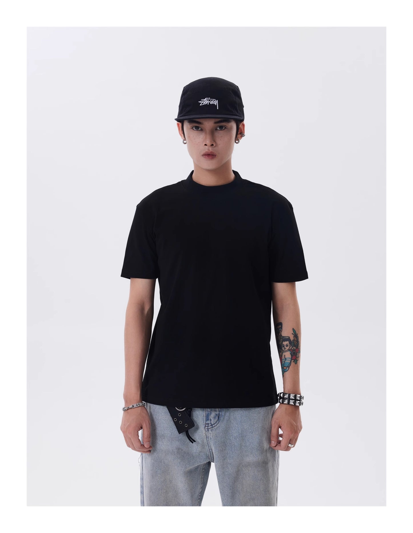 CLEANFIT HIGH NECK T-SHIRT