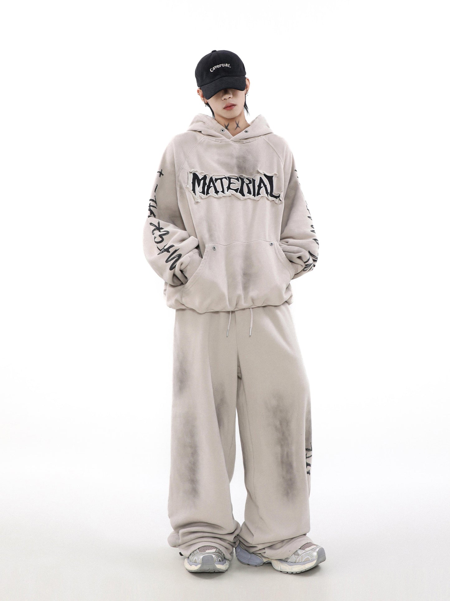 VINTAGE PATCHED LOGO HOODIE