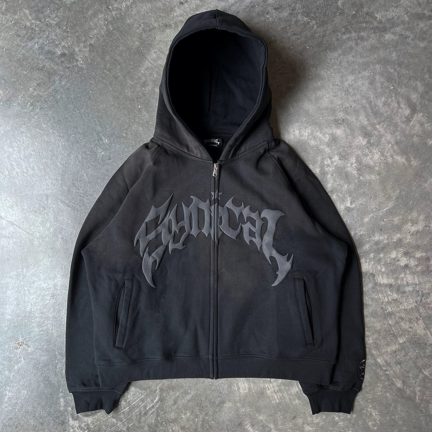RADICAL GOTHIC ZIP HOODIE