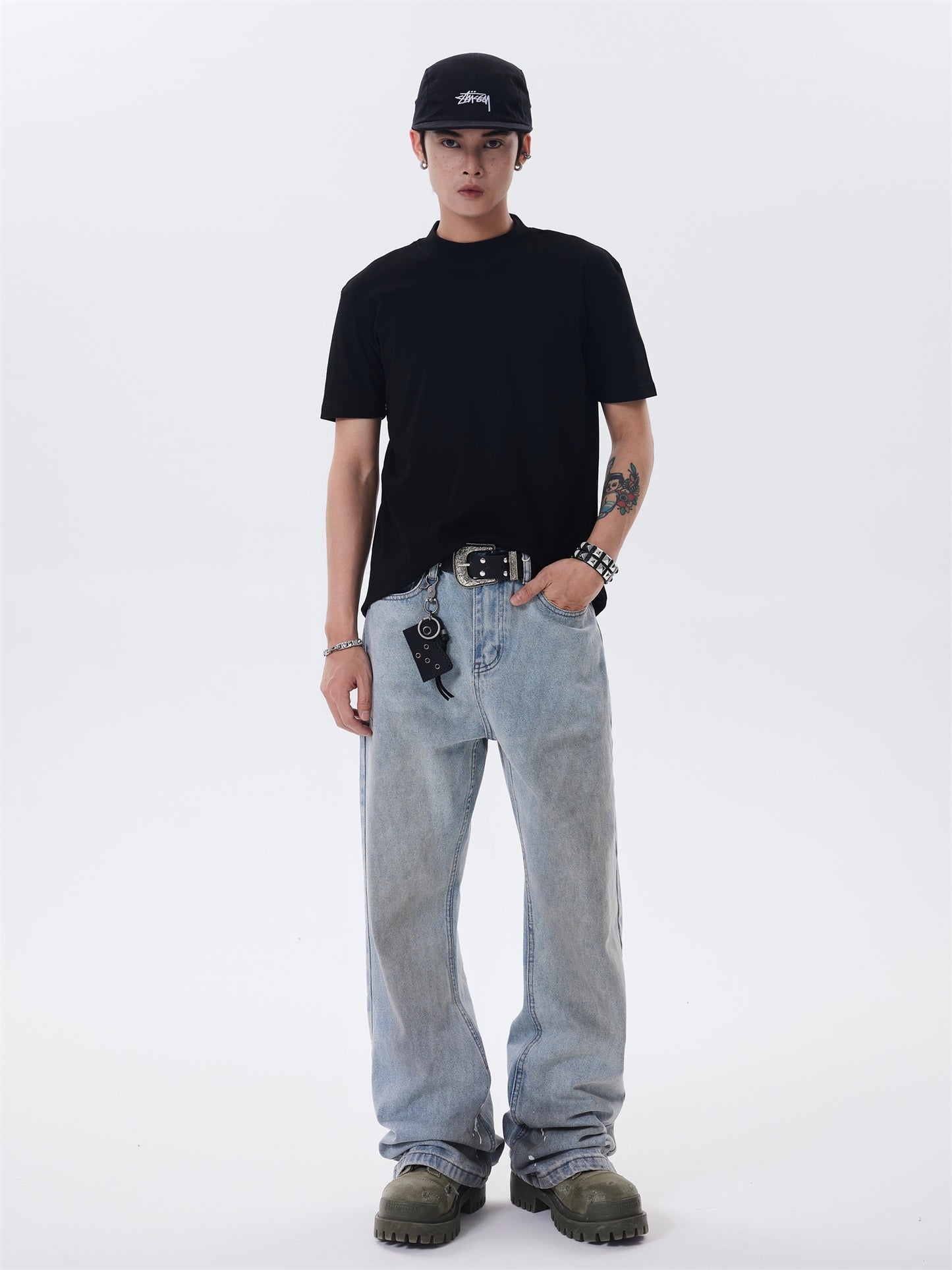 CLEANFIT HIGH NECK T-SHIRT