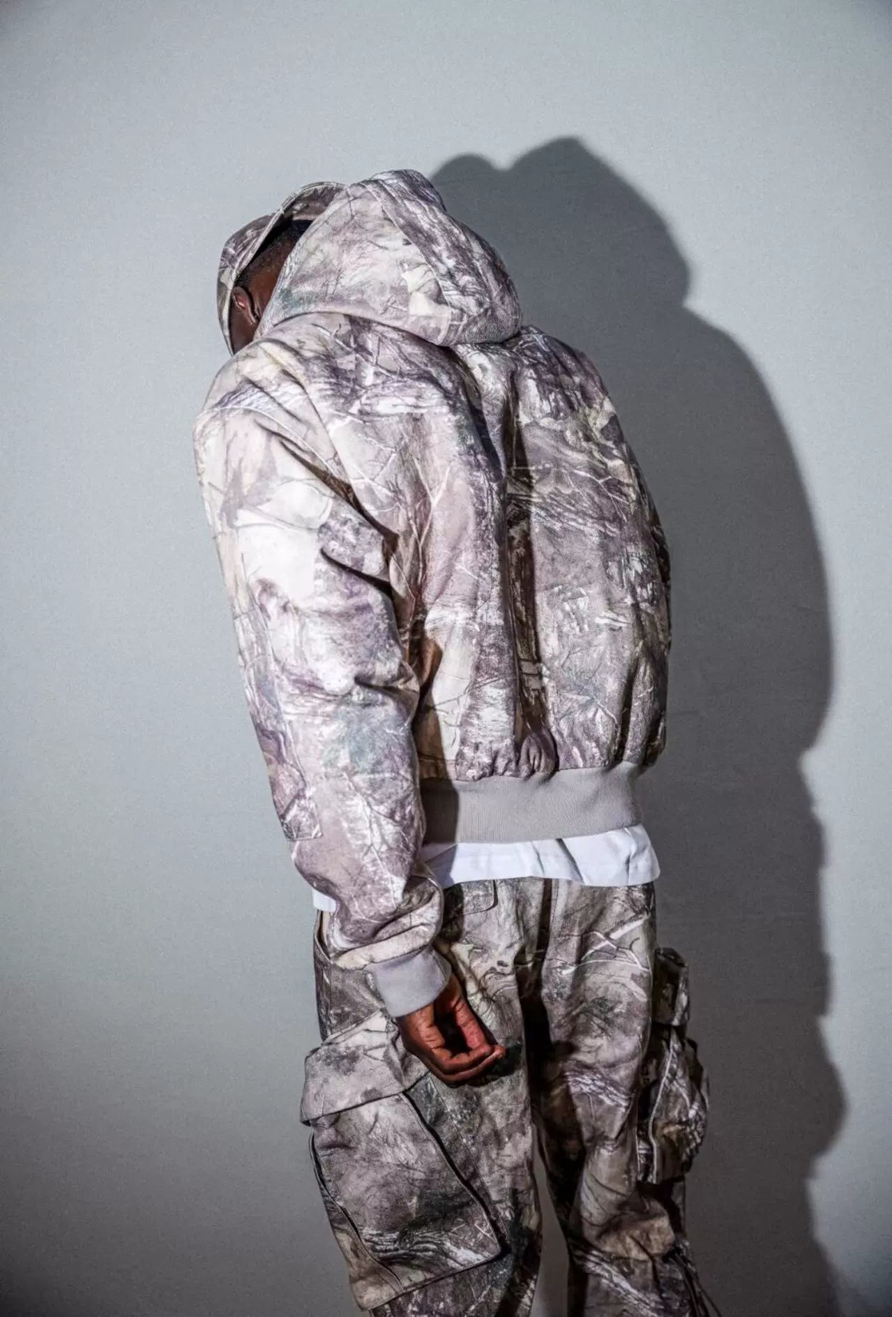 REAL TREE ZIP UP HOODIE
