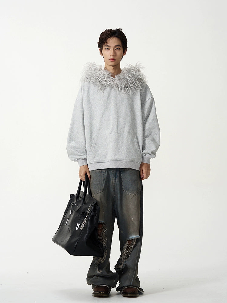 NORDIC FUR HOODIE