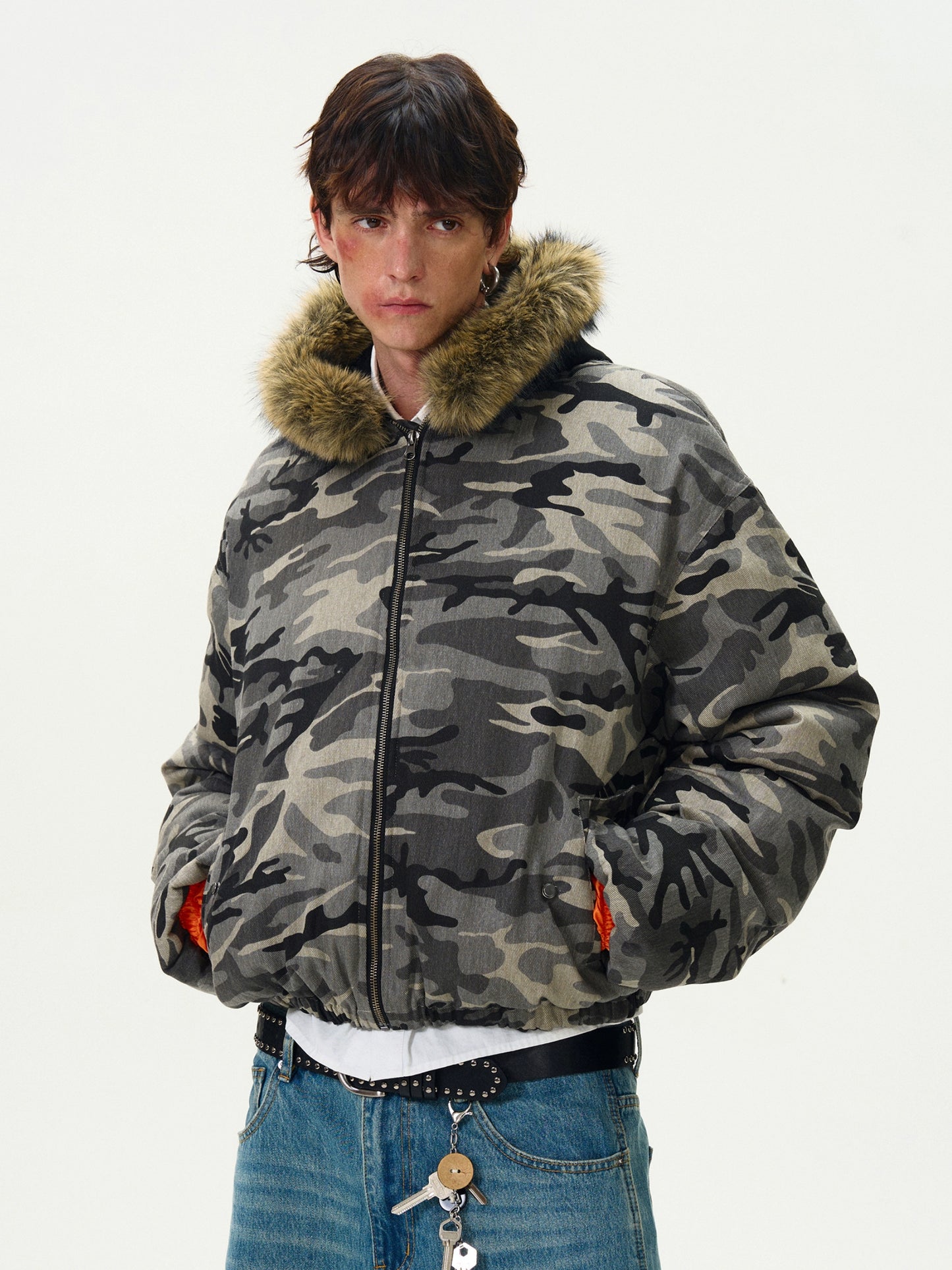 CARGO FUR JACKET
