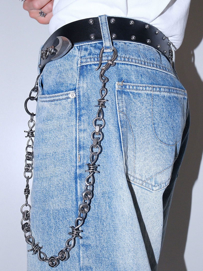 BARBED WIRE WALLET CHAIN
