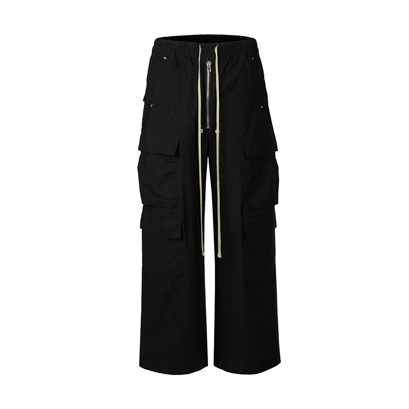 ZIP SIDE POCKET CARGO PANTS