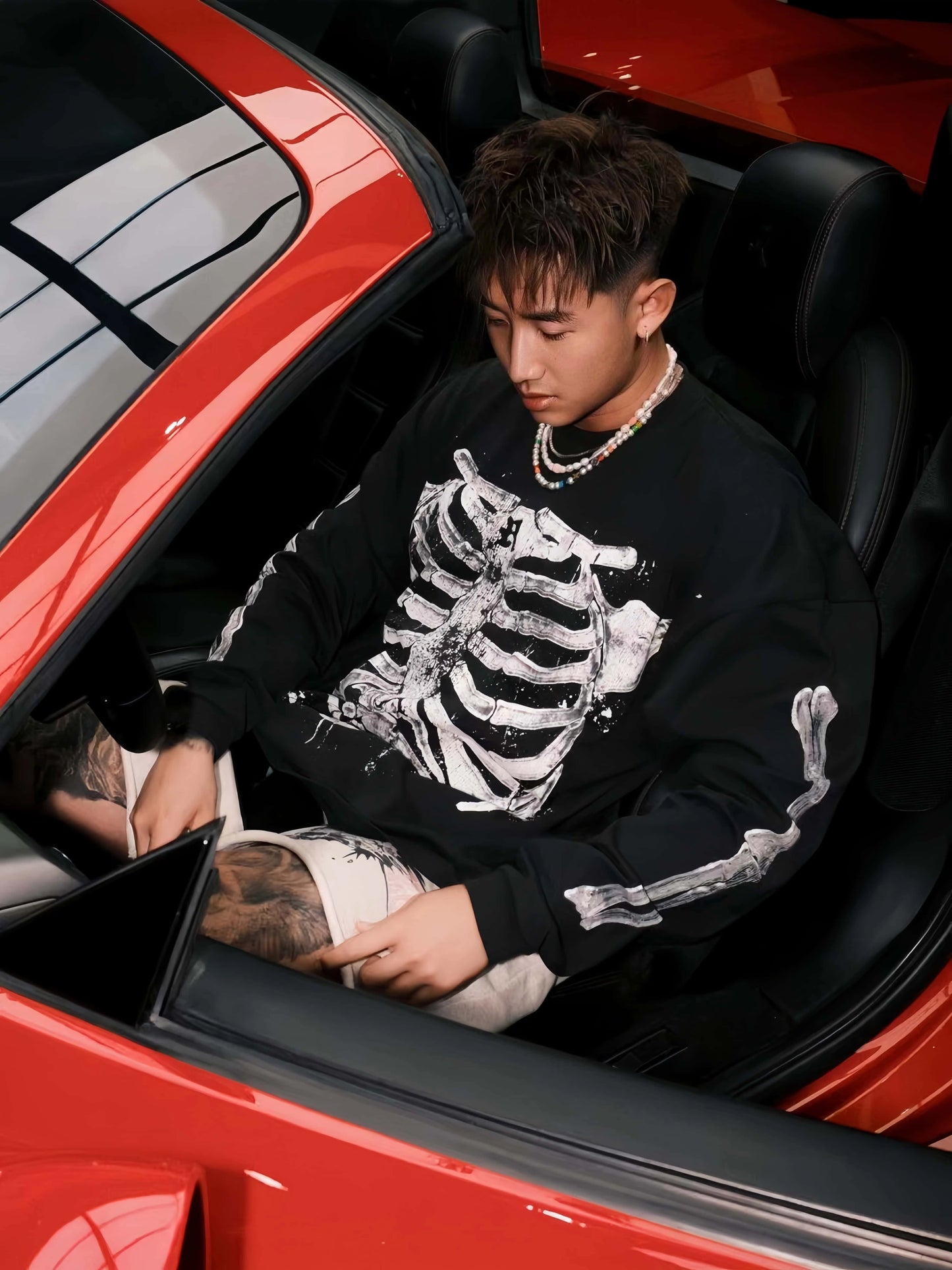 VINTAGE BONE LONG SLEEVE TEE
