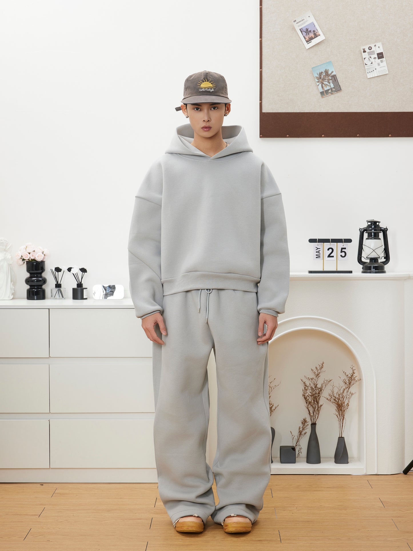 HEAVY SMOOTH HOODIE & SWEATPANTS