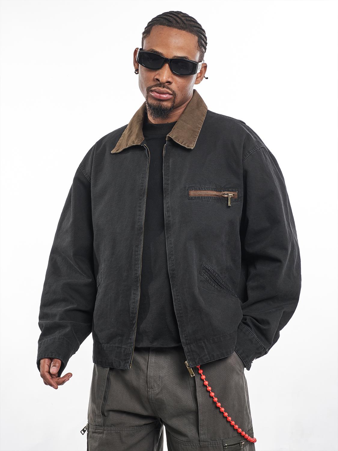 BICOLOR DETRIOIT JACKET