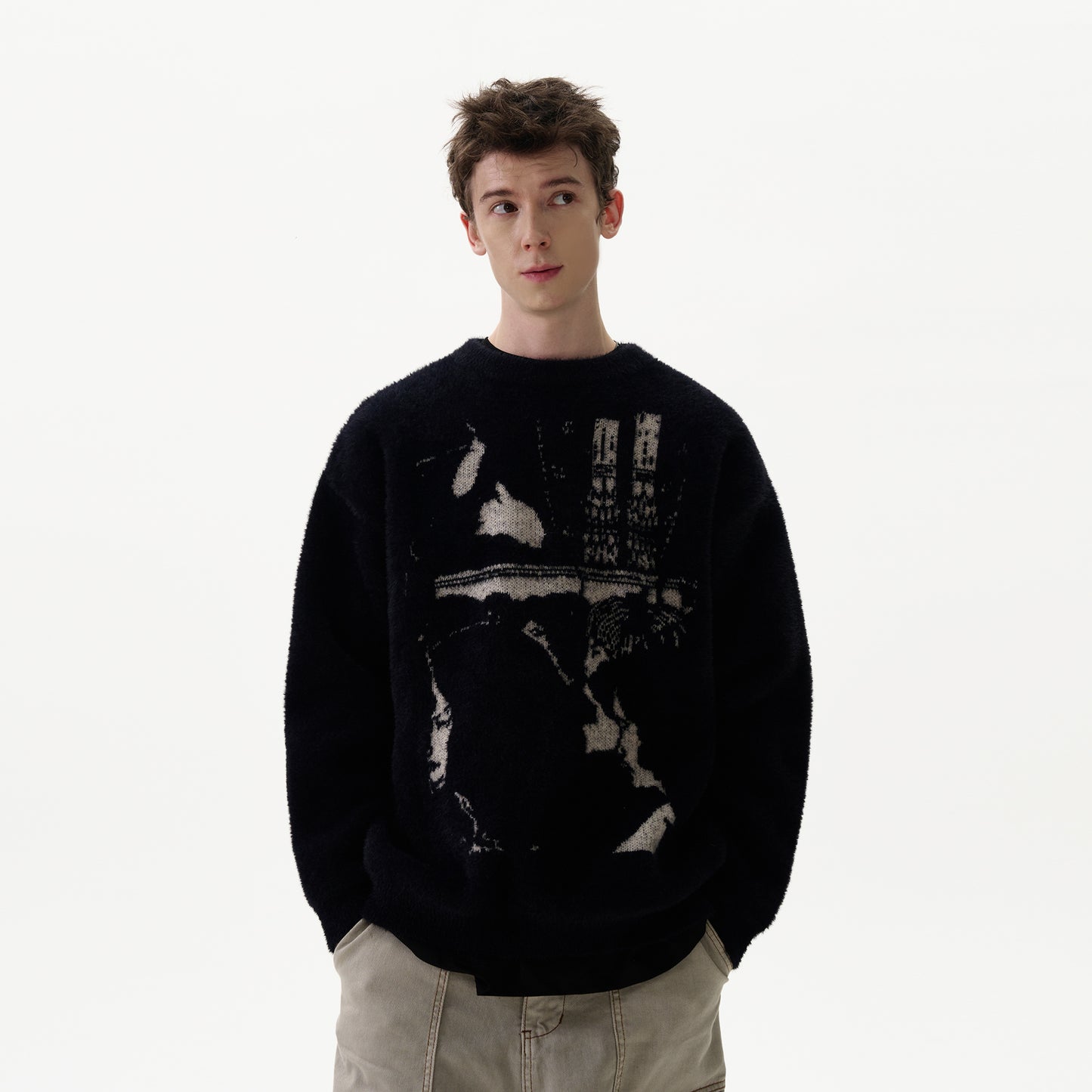 VINATGE JACQUARD KNIT