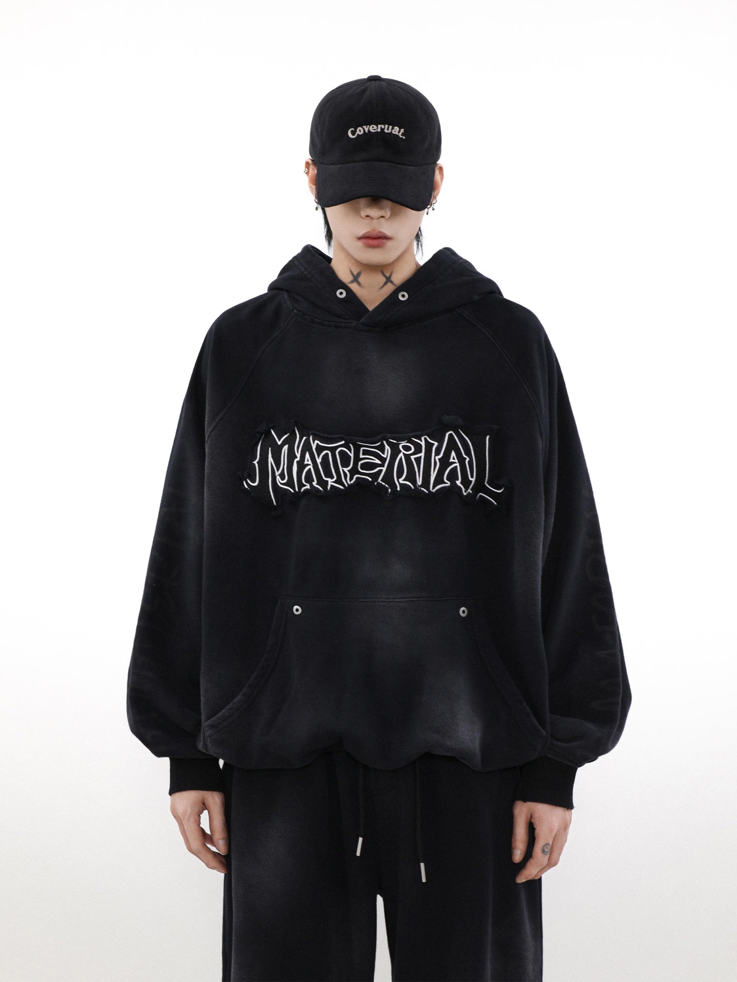 VINTAGE PATCHED LOGO HOODIE