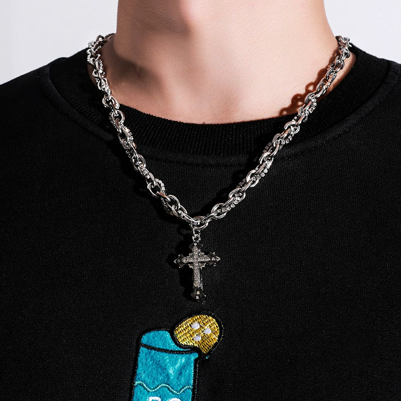 CROSS CHAIN NECKLACE