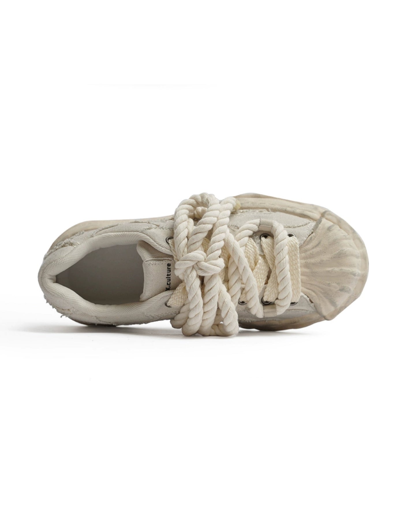 VINTAGE DISTRESSED ROPE SHOES
