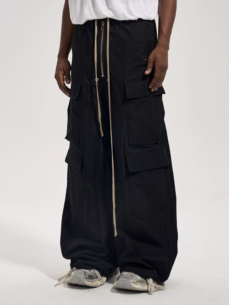 ZIP SIDE POCKET CARGO PANTS