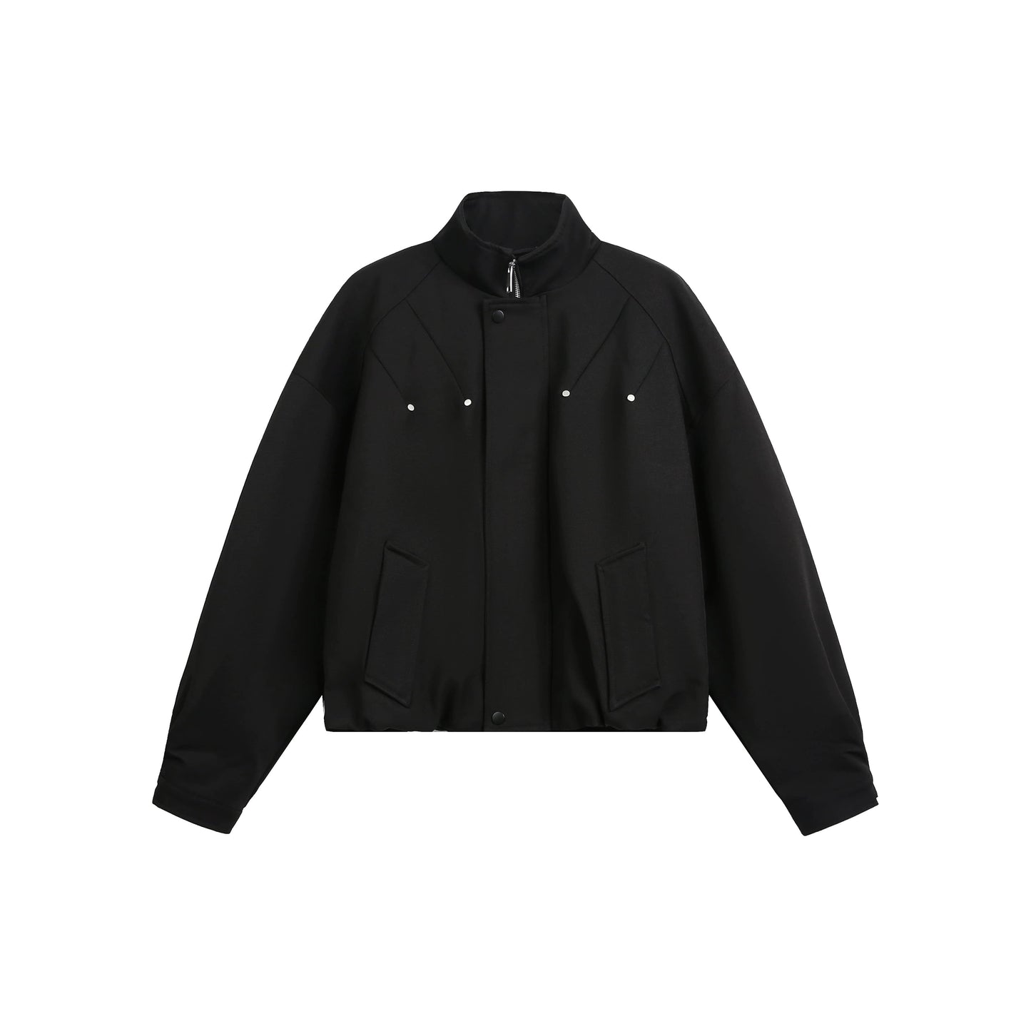 AMERICAN LOOSE DECONSTRUCTED RIVET FLIGHT JACKET