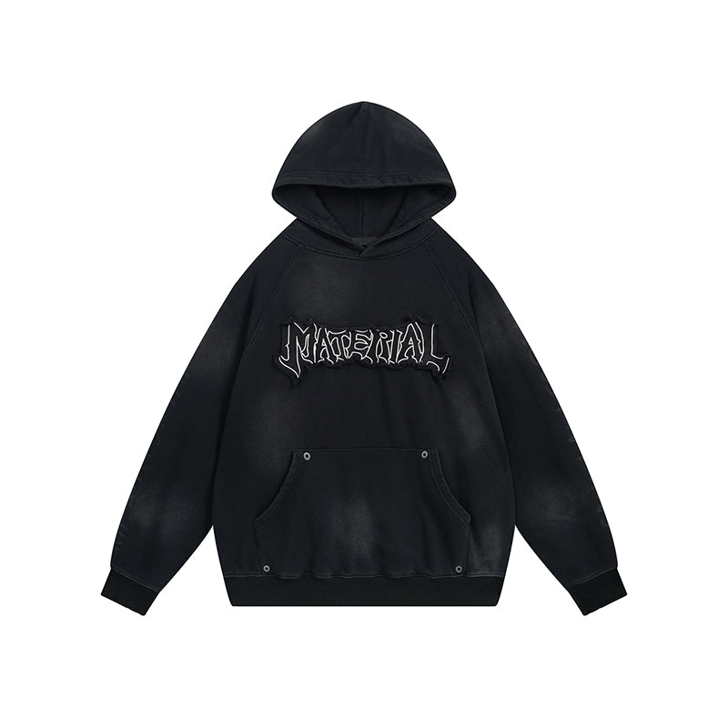 VINTAGE PATCHED LOGO HOODIE
