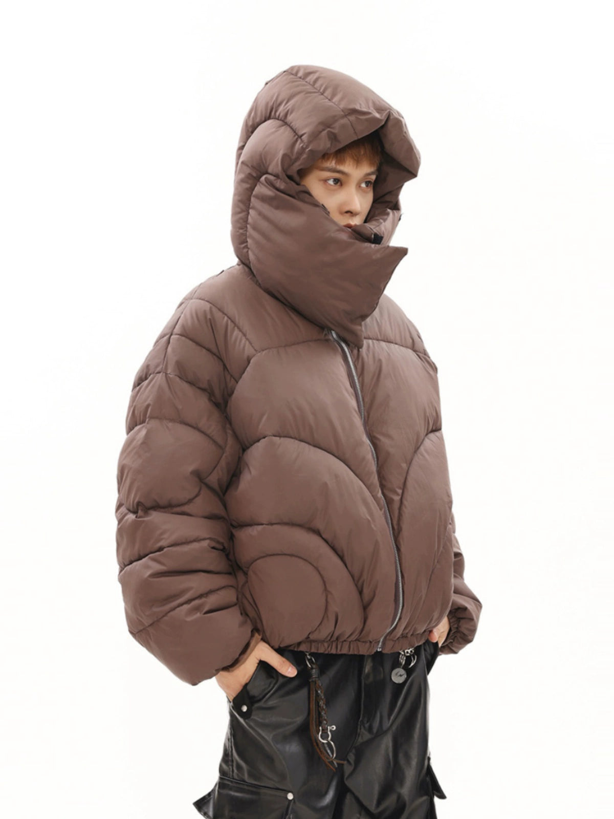 THICKNED WARM PUFFER JACKET