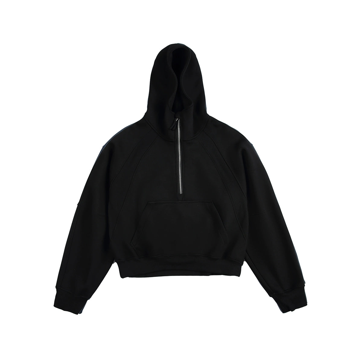 HIGH NECK HEAVY HALF ZIP SWEAT