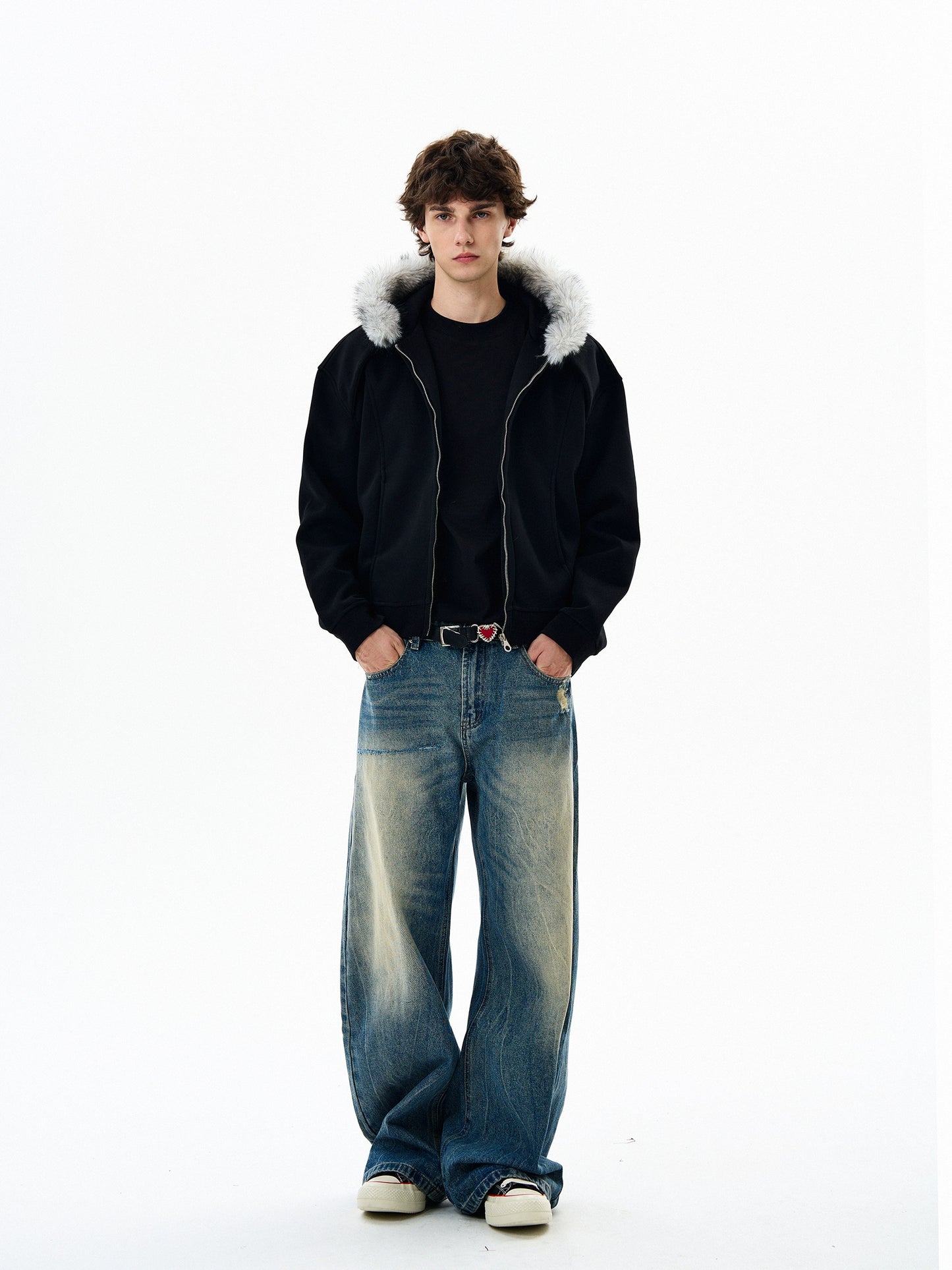 CLEANFIT FUR HOODED ZIP JACKET