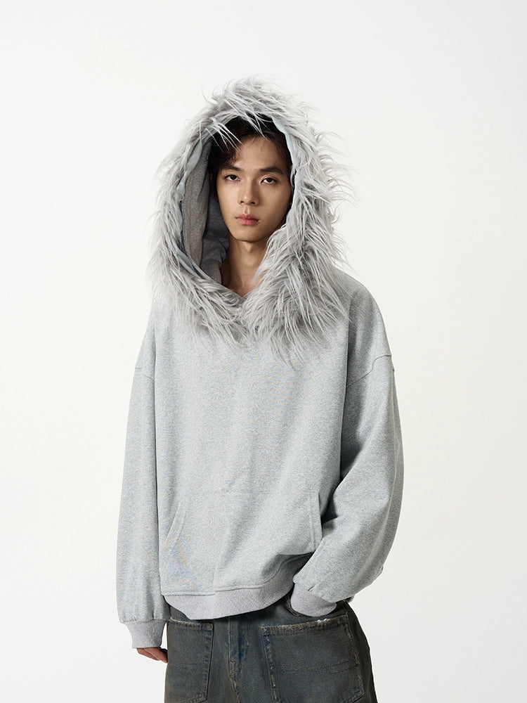 NORDIC FUR HOODIE